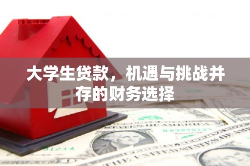 斗门大学生贷款，机遇与挑战并存的财务选择