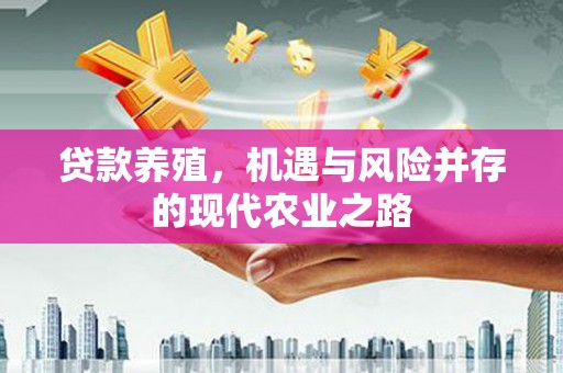 斗门贷款养殖，机遇与风险并存的现代农业之路