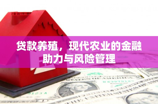 斗门贷款养殖，现代农业的金融助力与风险管理
