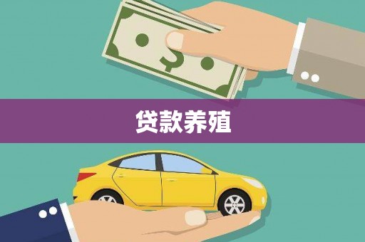 斗门贷款养殖