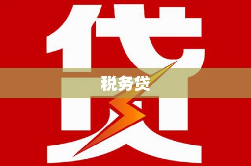 斗门税务贷
