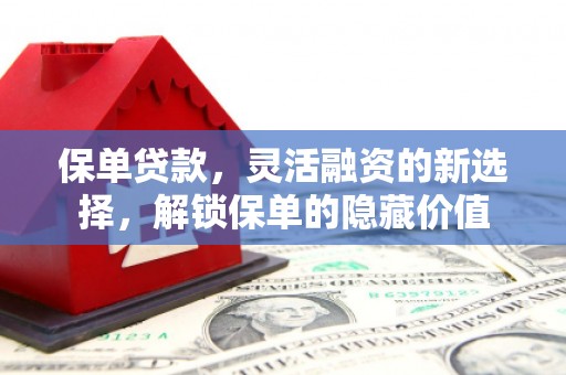 斗门保单贷款，灵活融资的新选择，解锁保单的隐藏价值