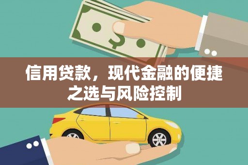斗门信用贷款，现代金融的便捷之选与风险控制