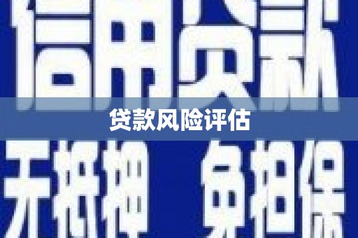 斗门贷款风险评估