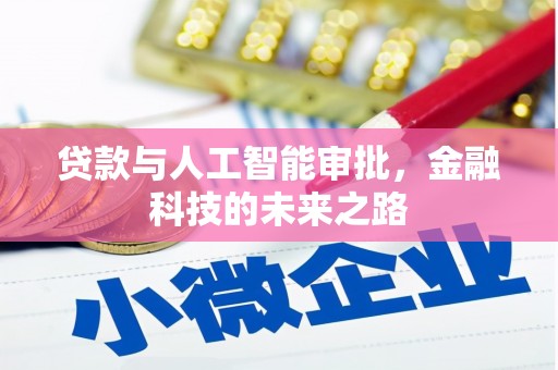 斗门贷款与人工智能审批，金融科技的未来之路