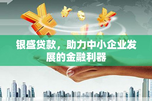 斗门银盛贷款，助力中小企业发展的金融利器