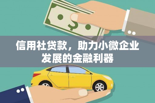 斗门信用社贷款，助力小微企业发展的金融利器