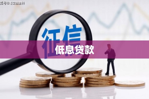 斗门低息贷款