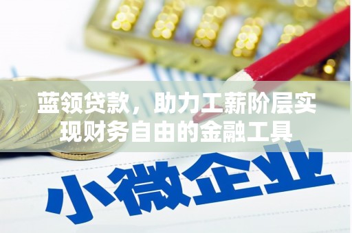 斗门蓝领贷款，助力工薪阶层实现财务自由的金融工具
