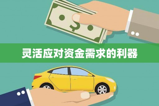 斗门灵活应对资金需求的利器