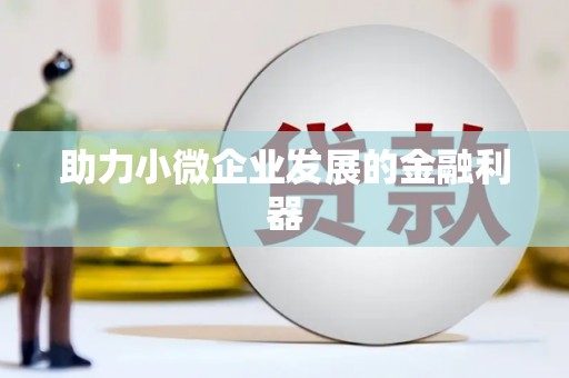 斗门助力小微企业发展的金融利器