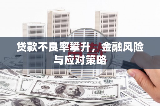 斗门贷款不良率攀升，金融风险与应对策略
